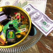 Mean Green Money Bowl Kit + Joss Papers