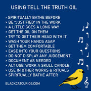 Tell The Truth Conjure Oil (No Fragrance)